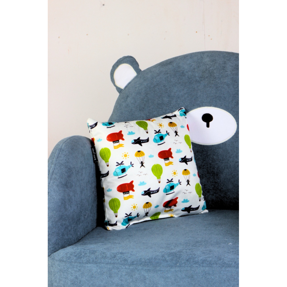 Orka Kids Filled Cushion Printed 12x12 (D9)